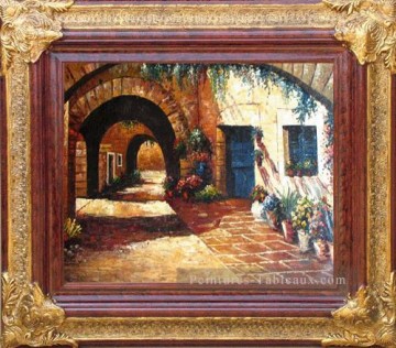Antique Corner Frame œuvres - WB 224 antique cadre de peinture à l’huile corner